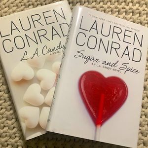 2 Lauren Conrad books - sugar and spice and La candy